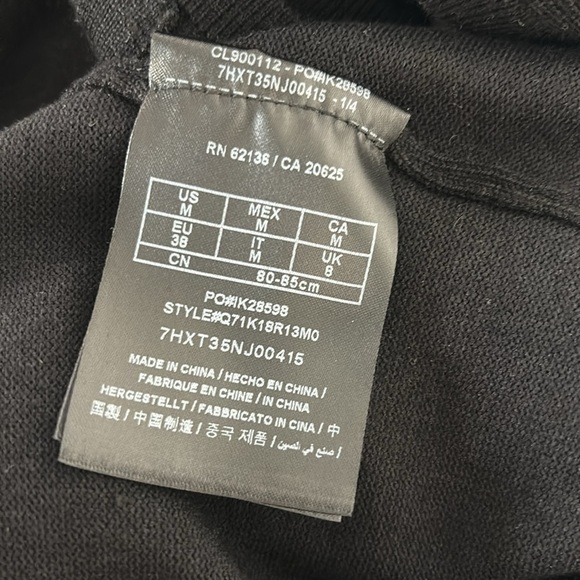 Guess All Season Sleeveless Black Knit Dress NEW WITH TAGS - Picture 9 of 11